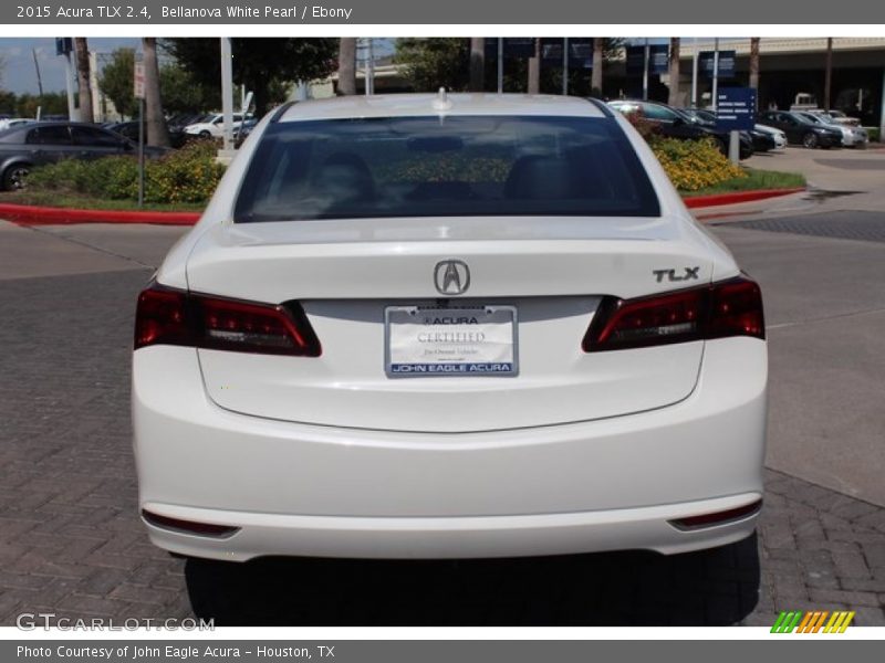 Bellanova White Pearl / Ebony 2015 Acura TLX 2.4