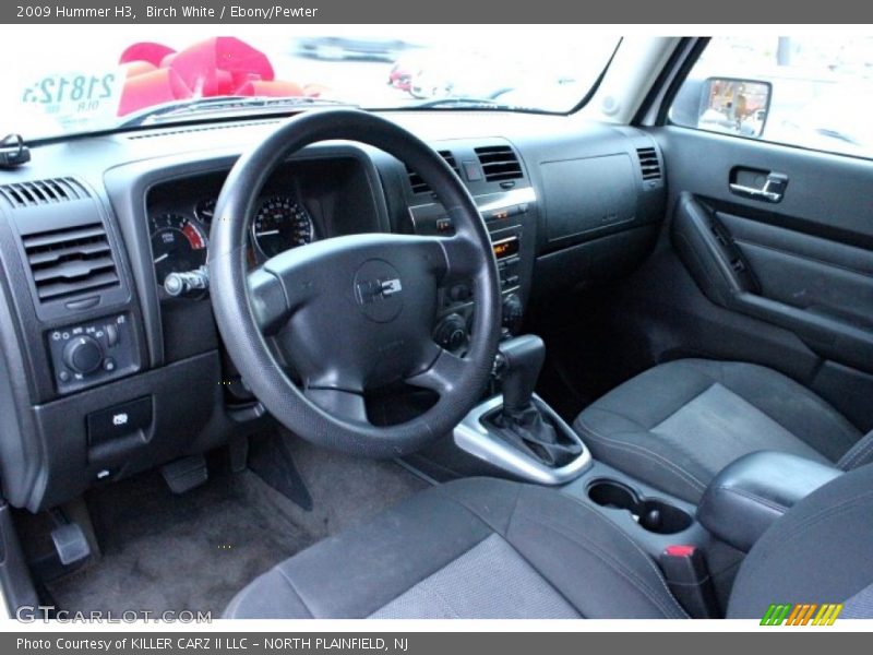 Birch White / Ebony/Pewter 2009 Hummer H3