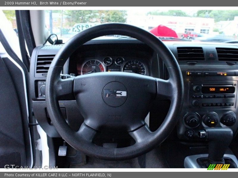 Birch White / Ebony/Pewter 2009 Hummer H3