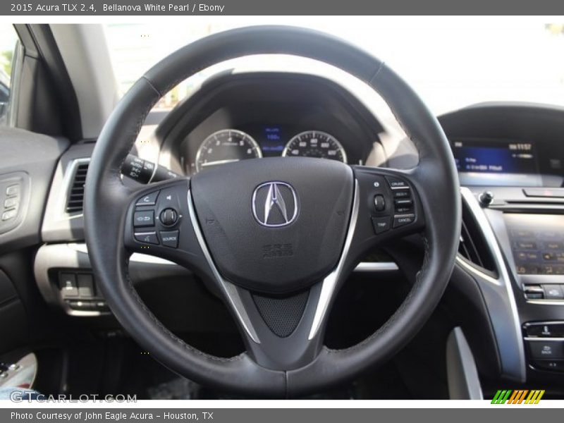 Bellanova White Pearl / Ebony 2015 Acura TLX 2.4