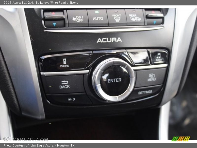 Bellanova White Pearl / Ebony 2015 Acura TLX 2.4