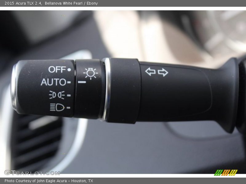 Bellanova White Pearl / Ebony 2015 Acura TLX 2.4
