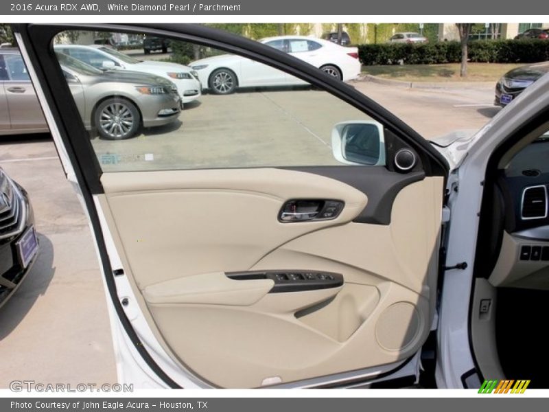 White Diamond Pearl / Parchment 2016 Acura RDX AWD