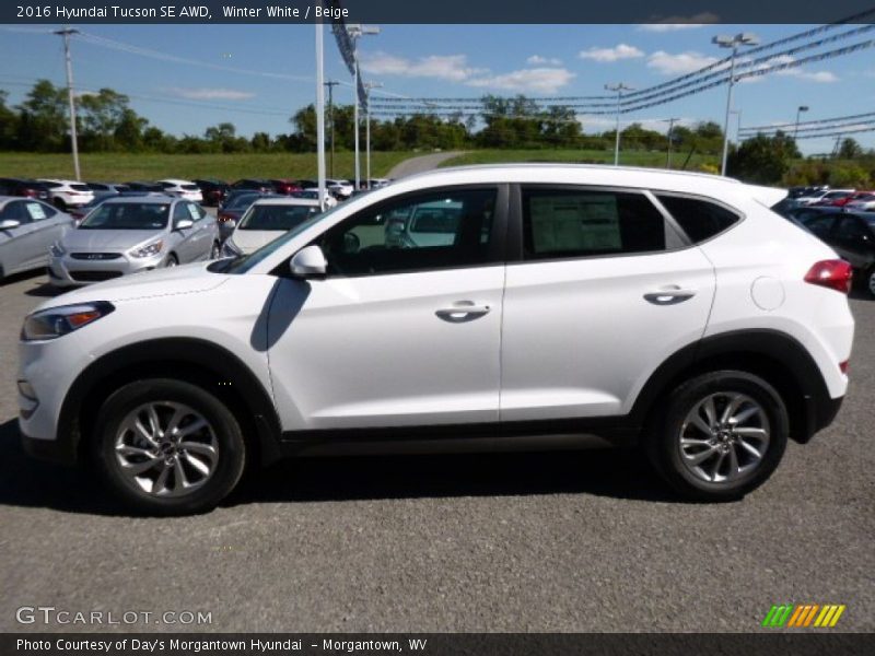  2016 Tucson SE AWD Winter White