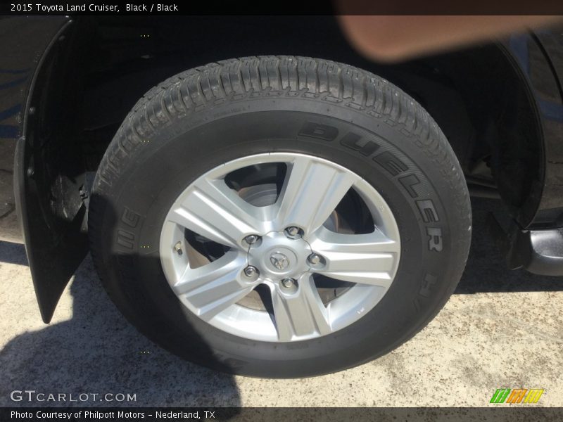 Black / Black 2015 Toyota Land Cruiser