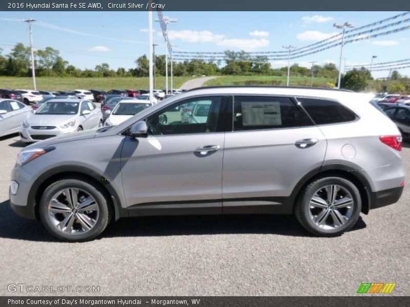  2016 Santa Fe SE AWD Circuit Silver