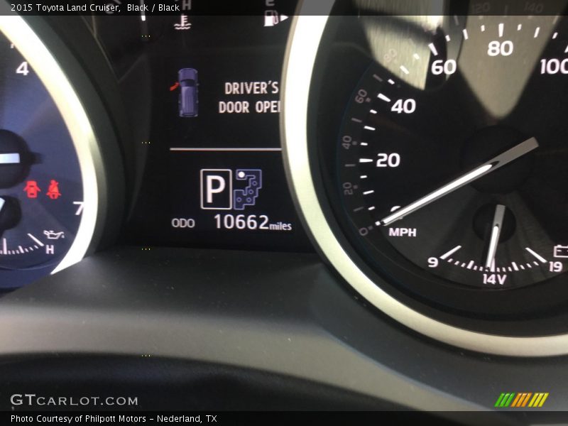Black / Black 2015 Toyota Land Cruiser