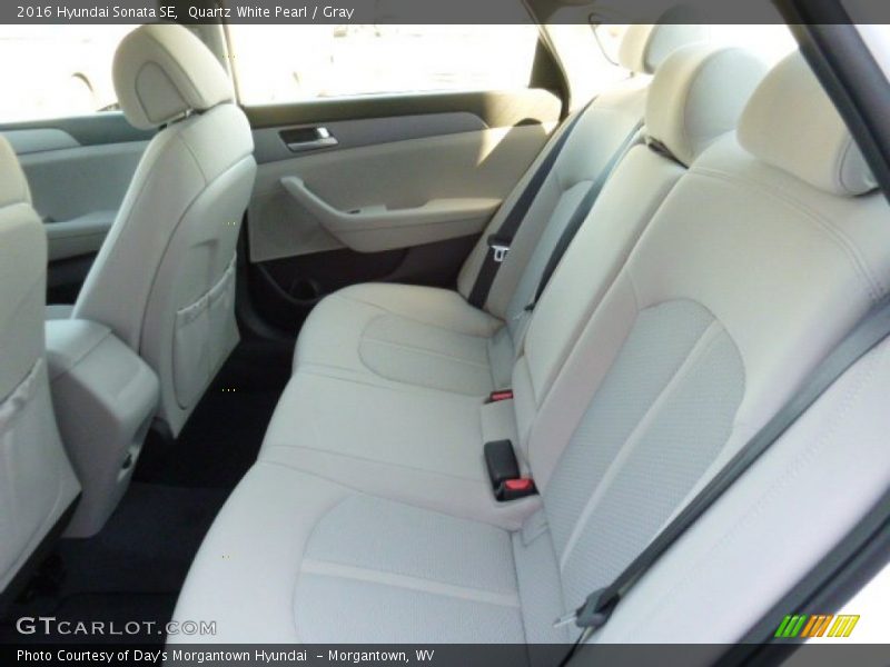 Rear Seat of 2016 Sonata SE