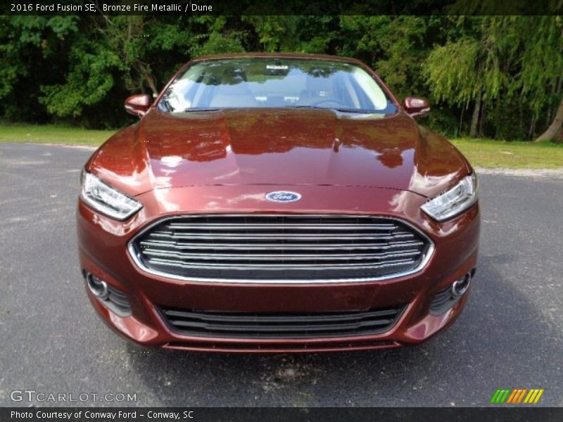  2016 Fusion SE Bronze Fire Metallic