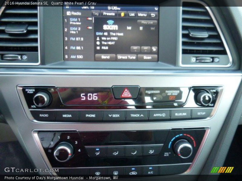 Controls of 2016 Sonata SE