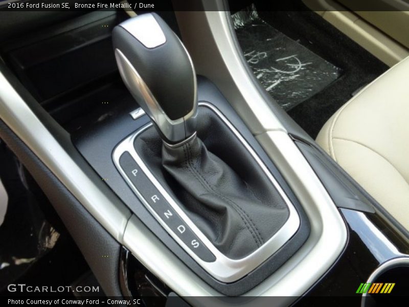  2016 Fusion SE 6 Speed SelectShift Automatic Shifter
