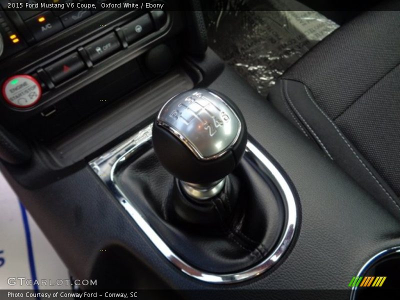  2015 Mustang V6 Coupe 6 Speed SelectShift Automatic Shifter