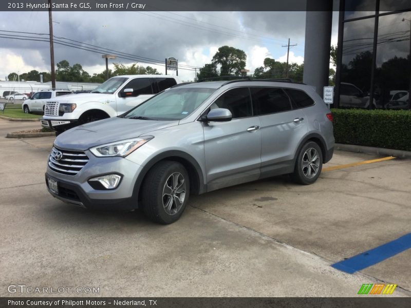 Iron Frost / Gray 2013 Hyundai Santa Fe GLS