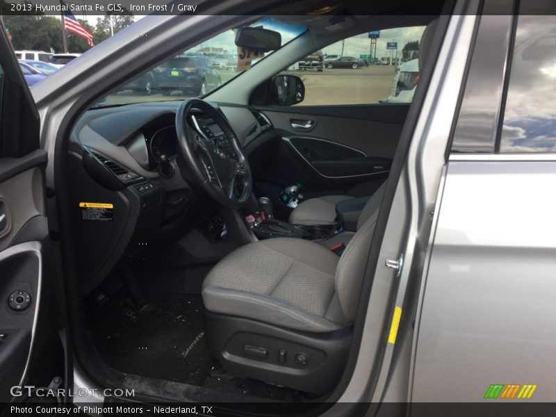 Iron Frost / Gray 2013 Hyundai Santa Fe GLS
