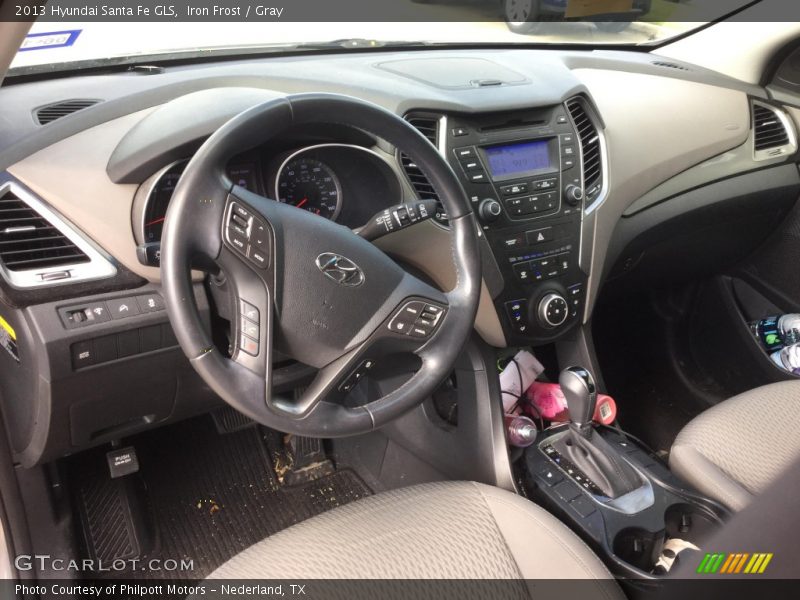 Iron Frost / Gray 2013 Hyundai Santa Fe GLS