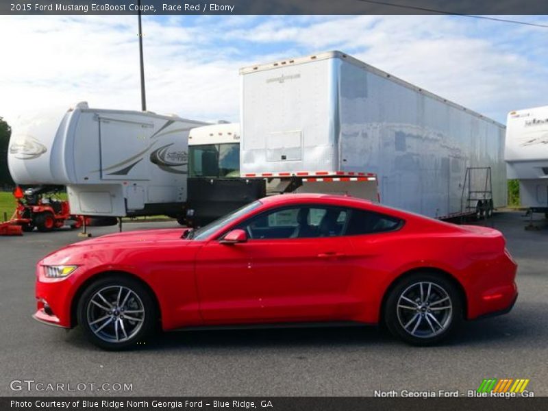 Race Red / Ebony 2015 Ford Mustang EcoBoost Coupe