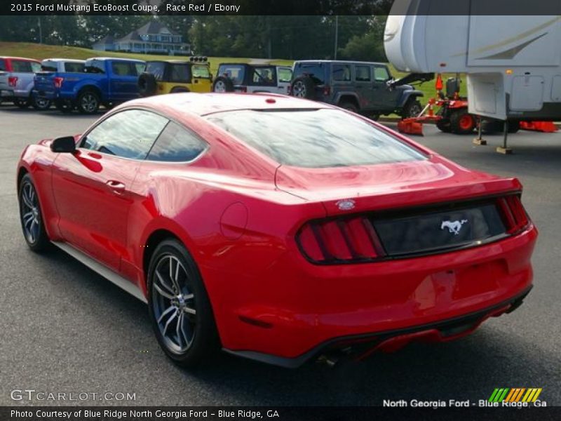 Race Red / Ebony 2015 Ford Mustang EcoBoost Coupe