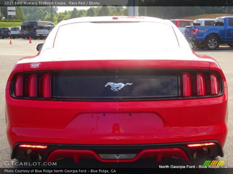 Race Red / Ebony 2015 Ford Mustang EcoBoost Coupe