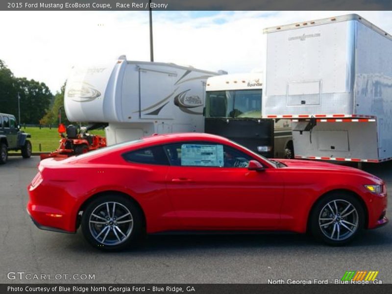 Race Red / Ebony 2015 Ford Mustang EcoBoost Coupe