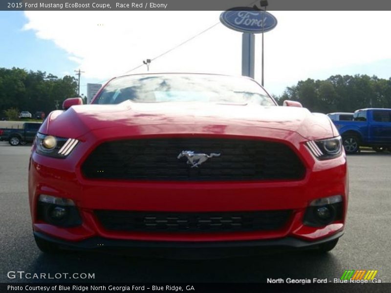 Race Red / Ebony 2015 Ford Mustang EcoBoost Coupe
