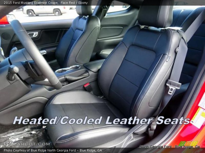 Race Red / Ebony 2015 Ford Mustang EcoBoost Coupe