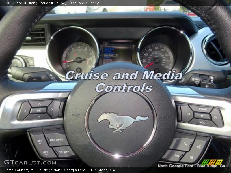 Race Red / Ebony 2015 Ford Mustang EcoBoost Coupe