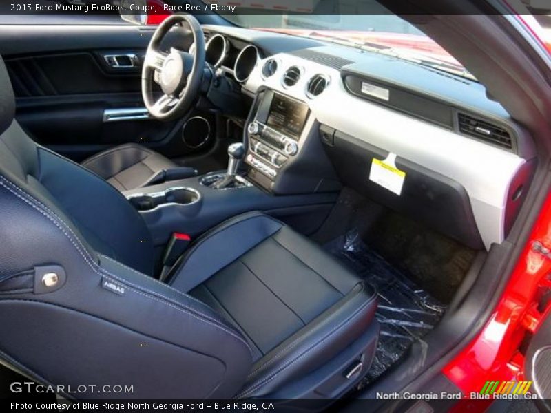 Race Red / Ebony 2015 Ford Mustang EcoBoost Coupe