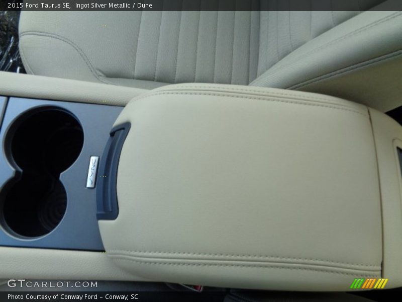 Ingot Silver Metallic / Dune 2015 Ford Taurus SE