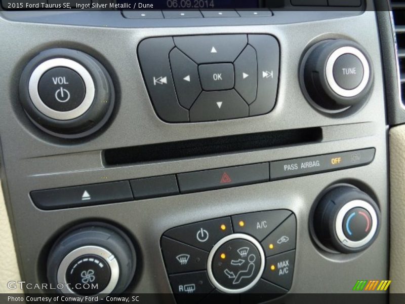 Controls of 2015 Taurus SE