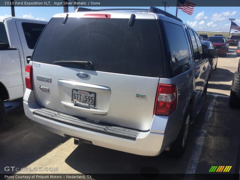 Ingot Silver Metallic / Stone 2010 Ford Expedition XLT