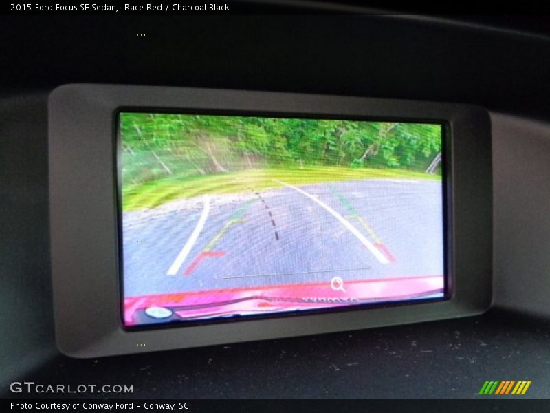 Race Red / Charcoal Black 2015 Ford Focus SE Sedan