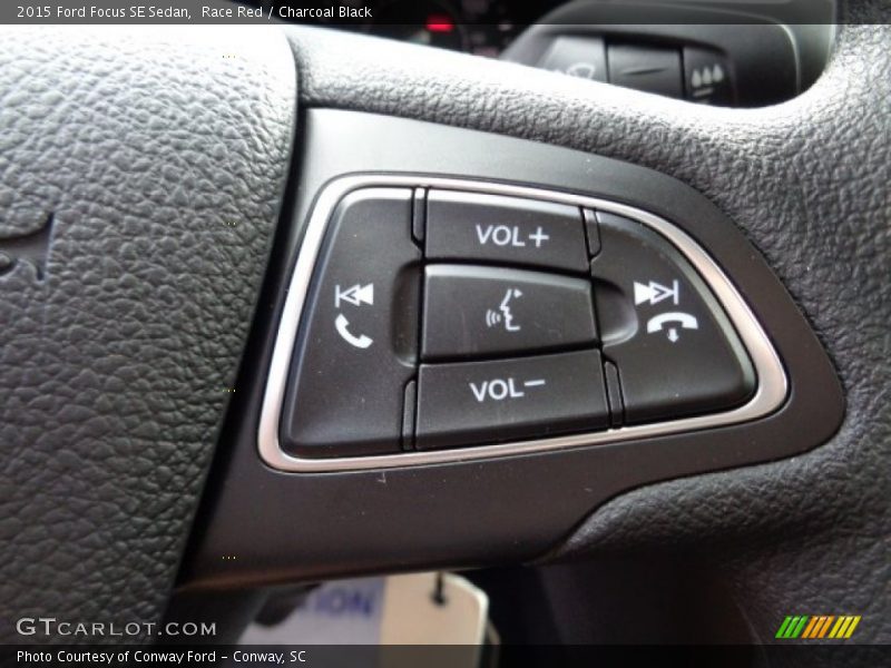Controls of 2015 Focus SE Sedan