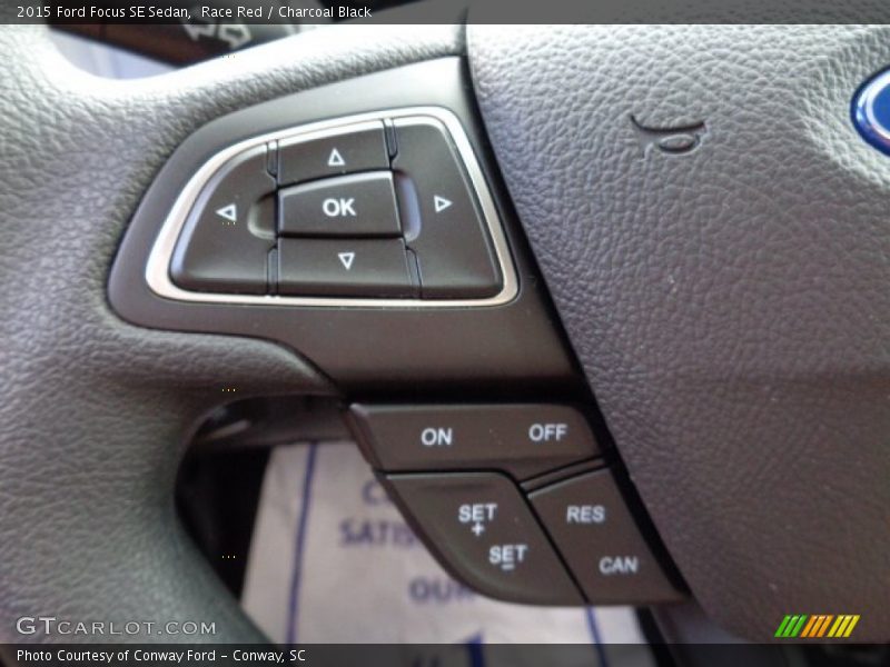 Controls of 2015 Focus SE Sedan
