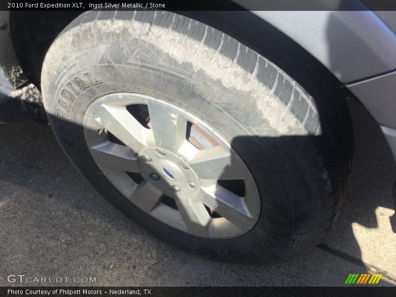Ingot Silver Metallic / Stone 2010 Ford Expedition XLT