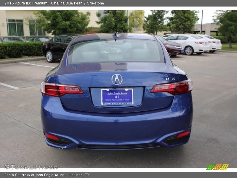 Catalina Blue Pearl / Graystone 2016 Acura ILX Premium