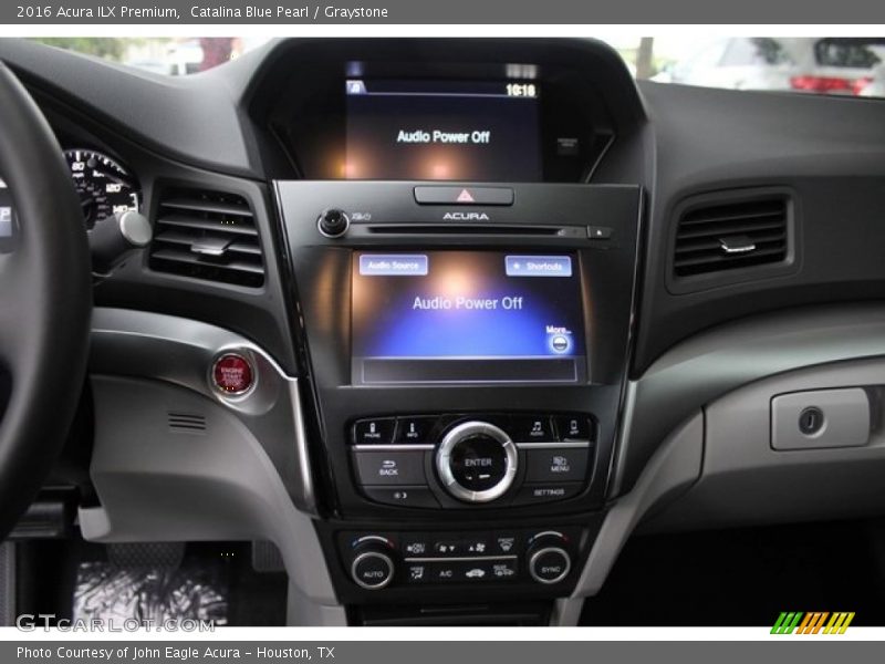 Catalina Blue Pearl / Graystone 2016 Acura ILX Premium