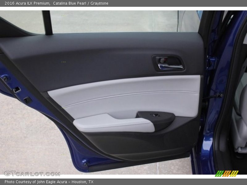 Catalina Blue Pearl / Graystone 2016 Acura ILX Premium