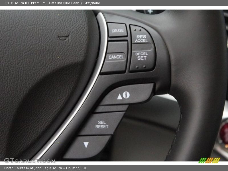 Catalina Blue Pearl / Graystone 2016 Acura ILX Premium
