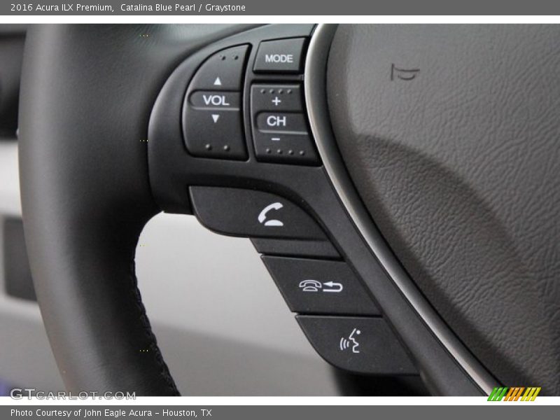 Catalina Blue Pearl / Graystone 2016 Acura ILX Premium