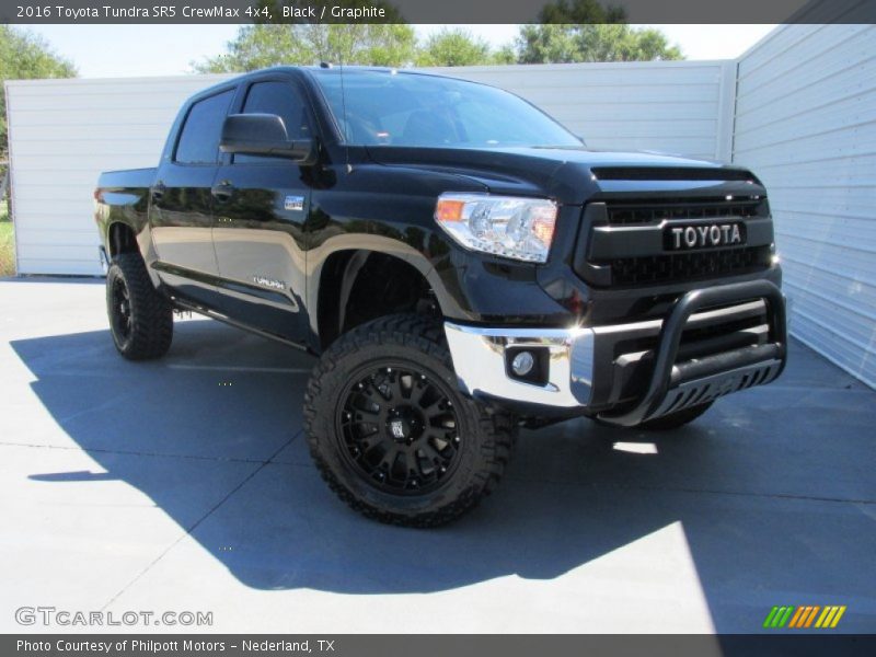Black / Graphite 2016 Toyota Tundra SR5 CrewMax 4x4