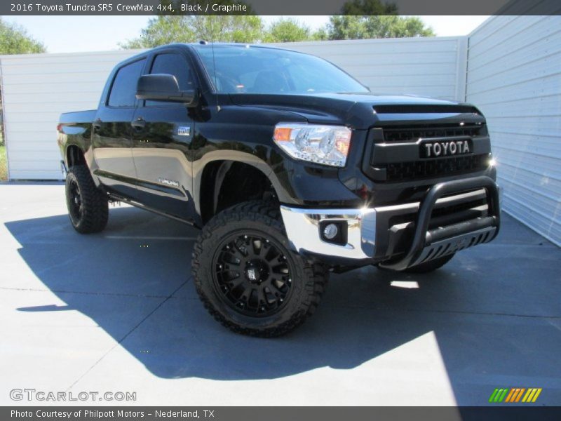 Black / Graphite 2016 Toyota Tundra SR5 CrewMax 4x4