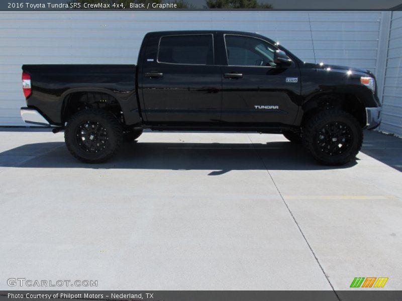 Black / Graphite 2016 Toyota Tundra SR5 CrewMax 4x4