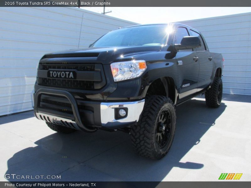 Black / Graphite 2016 Toyota Tundra SR5 CrewMax 4x4