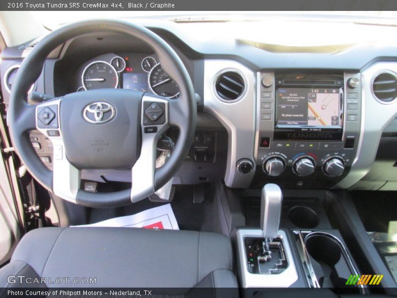 Black / Graphite 2016 Toyota Tundra SR5 CrewMax 4x4