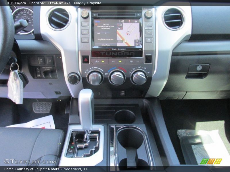 Black / Graphite 2016 Toyota Tundra SR5 CrewMax 4x4