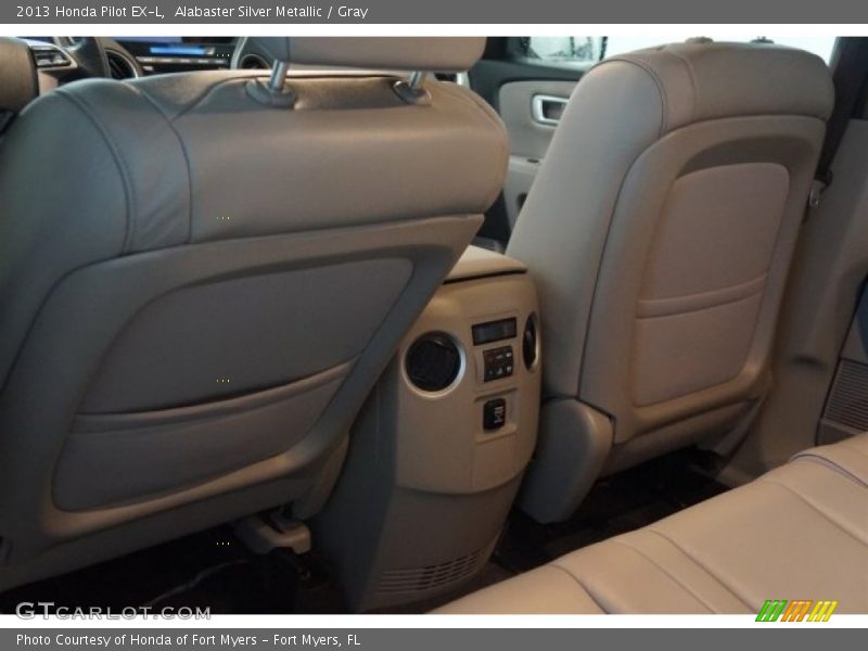 Alabaster Silver Metallic / Gray 2013 Honda Pilot EX-L