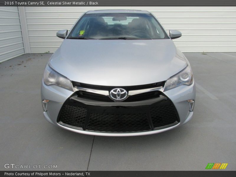 Celestial Silver Metallic / Black 2016 Toyota Camry SE