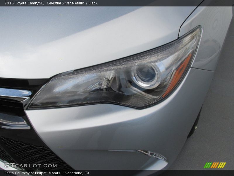Celestial Silver Metallic / Black 2016 Toyota Camry SE