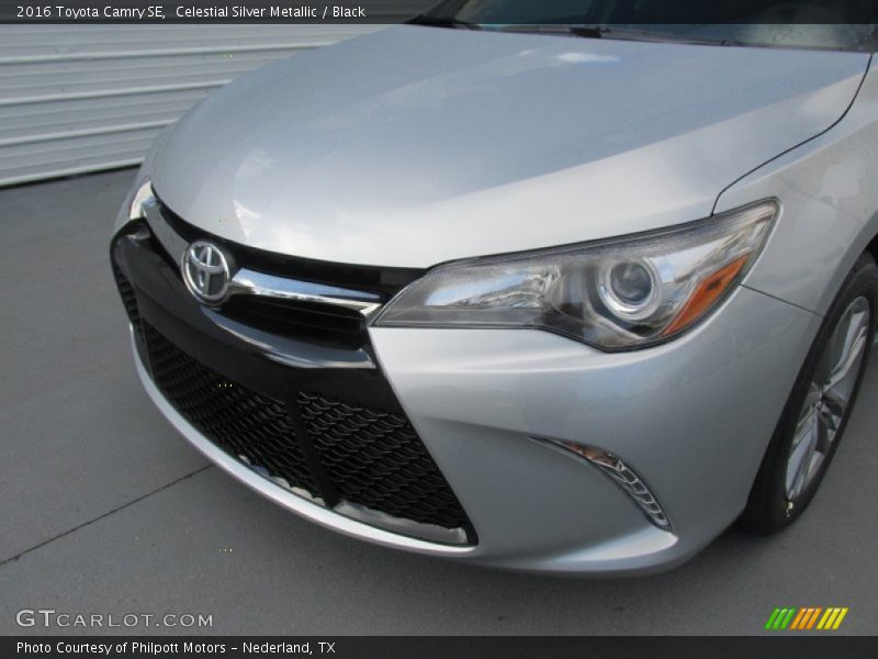 Celestial Silver Metallic / Black 2016 Toyota Camry SE