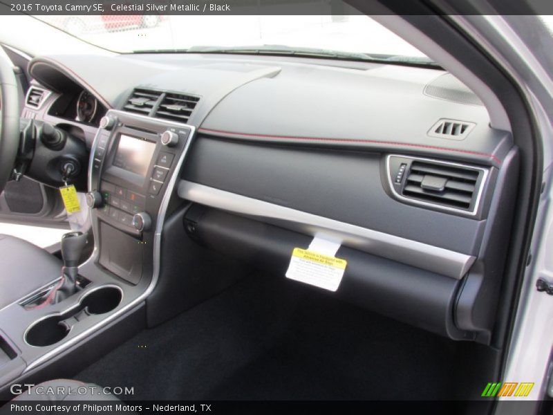 Celestial Silver Metallic / Black 2016 Toyota Camry SE